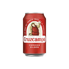 cerveza cruzcampo (300 ml)